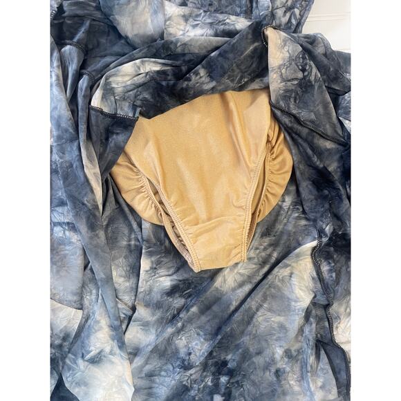 Women's Dance Performance Dress Tie Dye Flowy - Size Women's Medium Made in USA - Picture 4 of 9